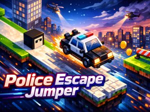 Police Escape Jumper Action