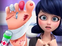 Miraculous Ladybug Foot Doctor Online Game