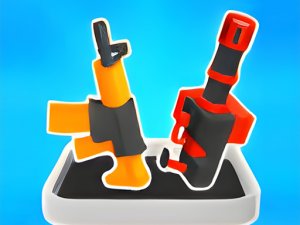Merge Blasters Puzzle Game
