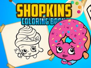 Shopkins Coloring Book Online Game