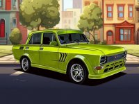 Soviet Cars Differences Puzzle Game