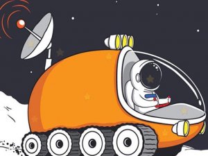 Space Ride Hidden Stars Game
