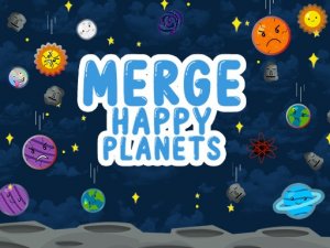Merge Happy Planets Online Puzzle Game