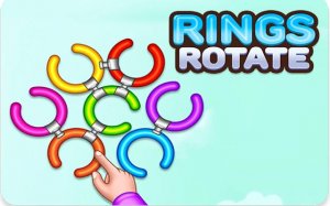 Rings Rotate - Circle Puzzle Game Online - Ludoryx free online game