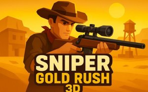 Sniper Gold Rush 3D: Precision Target Shooting Game - Ludoryx free online game