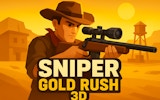 Sniper Gold Rush 3D: Precision Target Shooting Game