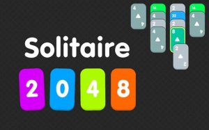 Solitaire 2048: Fun Fusion Card & Number Puzzle Game Online - Ludoryx free online game