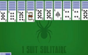 1 Suit Spider Solitaire Online Game - Ludoryx free online game