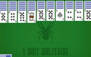 Spider Solitaire Card Puzzle