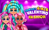 Adorable Girls Valentino Fashion Stylist Game