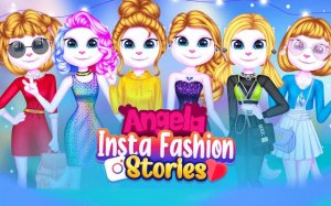 Angela Insta Fashion Stories - Social Media Stylist Online Game - Ludoryx free online game