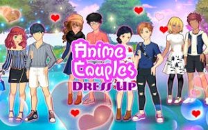 Anime Couple Fashion Styling Game