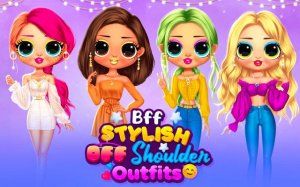 Bff Stylish Off Shoulder Outfits Fashion Game Online - Ludoryx free online game