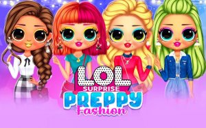 LOL Surprise Preppy Fashion Dress Up Online Game - Ludoryx free online game