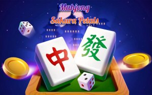Mahjong Sakura Petals - Tile Matching Puzzle Online Game - Ludoryx free online game