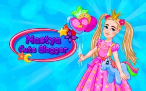 Nastya Cute Blogger: Makeup & Fashion Online Game - Ludoryx free online game