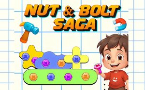 Nut and Bolt Saga: Logic Puzzle Game Online - Ludoryx free online game