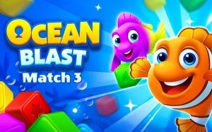 Ocean Blast Match 3 Puzzle Game - Ludoryx free online game