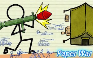 Paper War - Strategy Defense Game Online - Ludoryx free online game