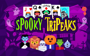 Spooky Tripeaks Solitaire Puzzle