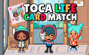 Toca Life Memory Card Match Game - Ludoryx free online game