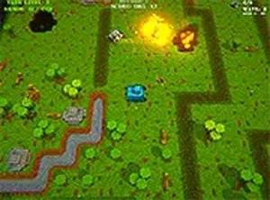 Blocky Armored Combat Arena